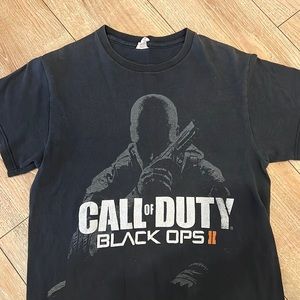 2012 CALL OF DUTY BLACK OPS II T SHIRT MENS BLACK GRAY VIDEO GAME 2 Size S